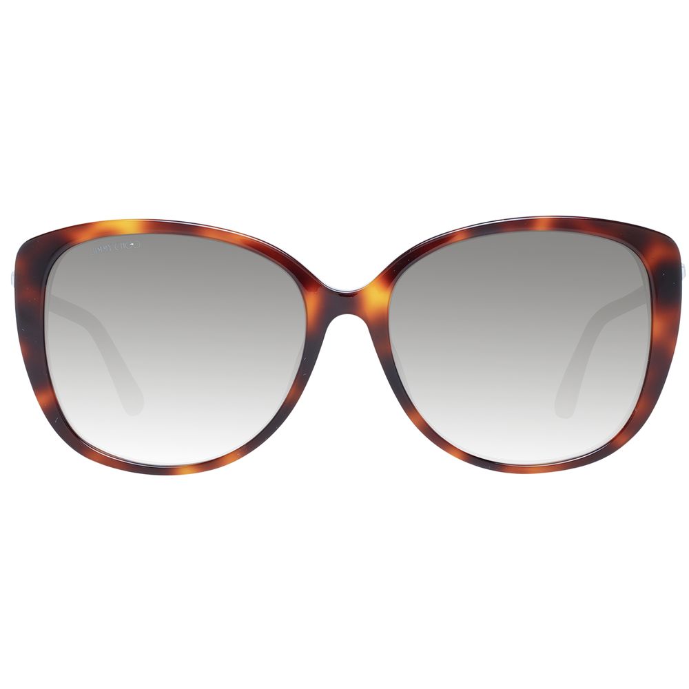 Lunettes de soleil Jimmy Choo marron pour femme