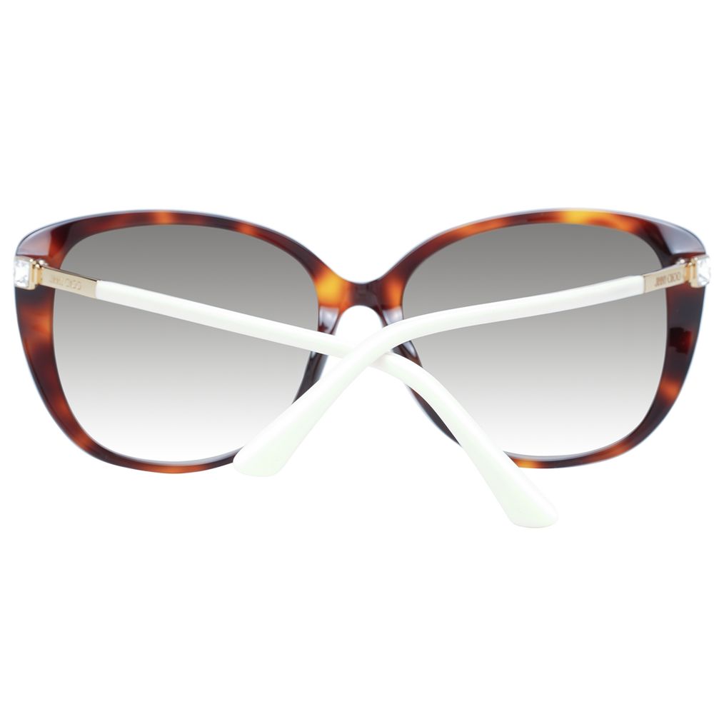 Lunettes de soleil Jimmy Choo marron pour femme