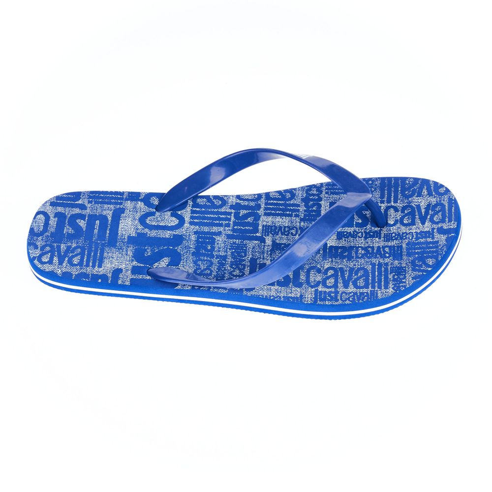 Sandale pour homme Just Cavalli bleu clair EVA