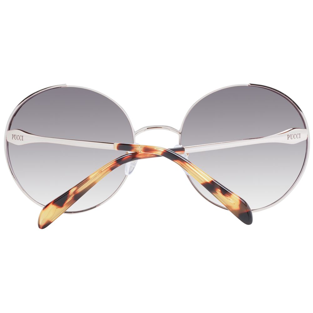 Lunettes de soleil Emilio Pucci pour femme en or rose