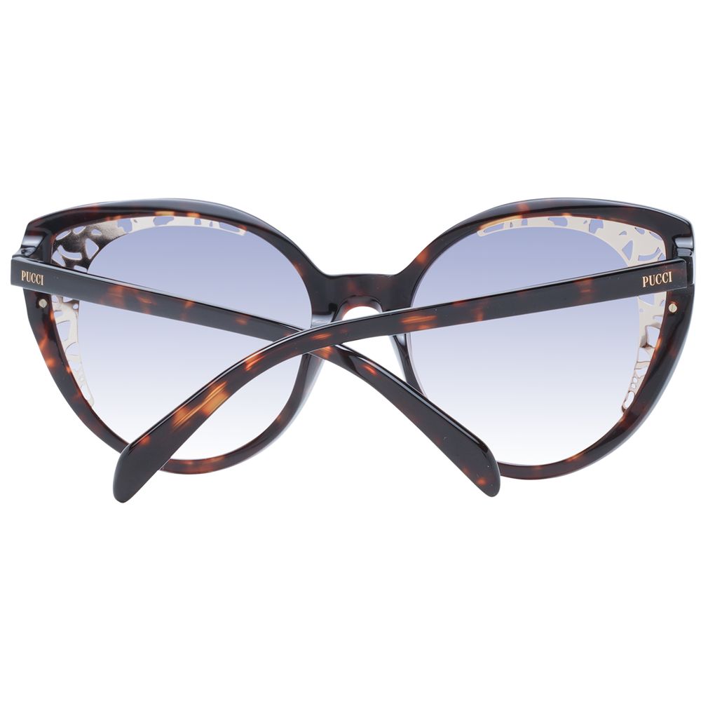 Lunettes de soleil marron pour femme Emilio Pucci