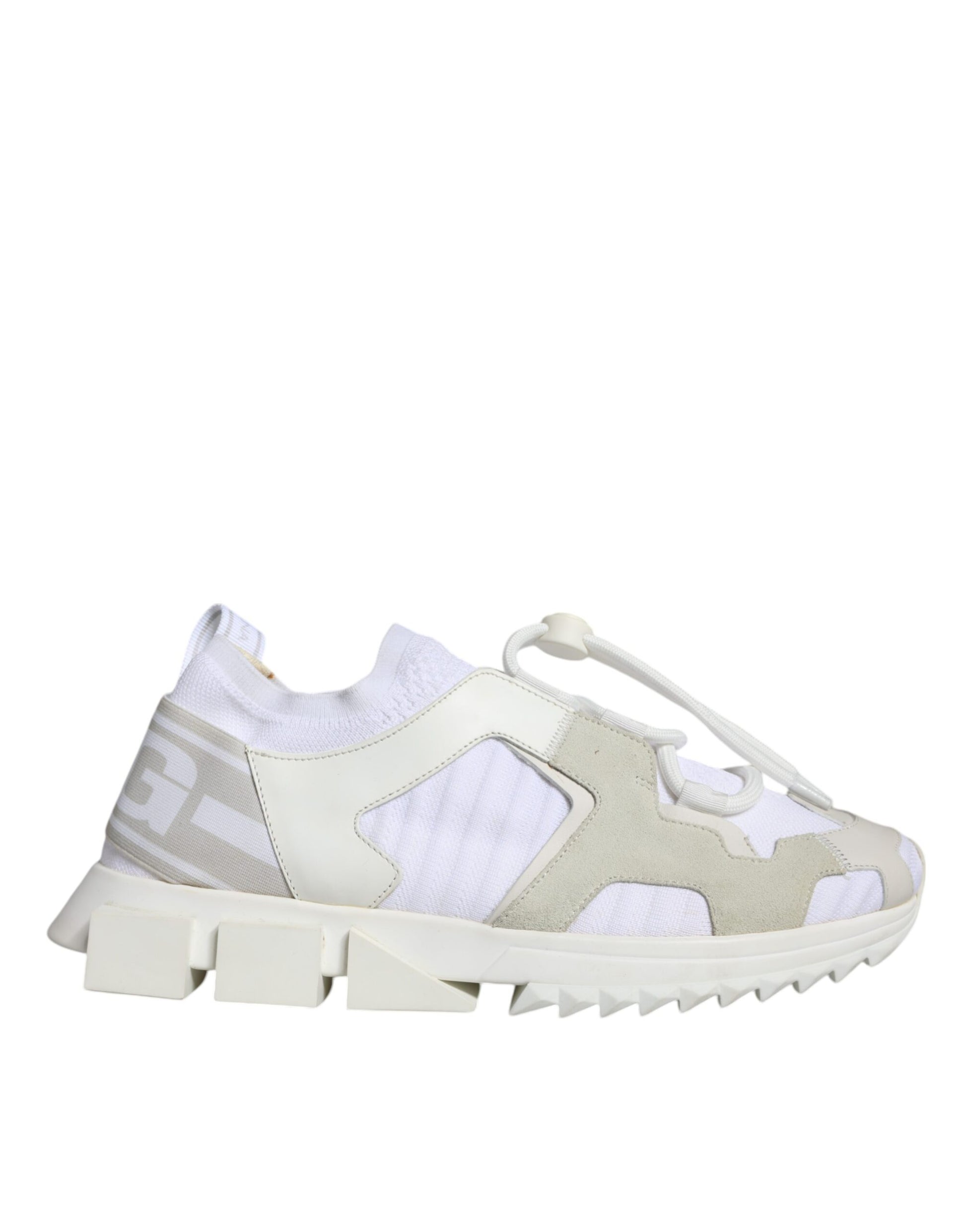 Baskets de randonnée Sorrento blanches en maille Dolce & Gabbana