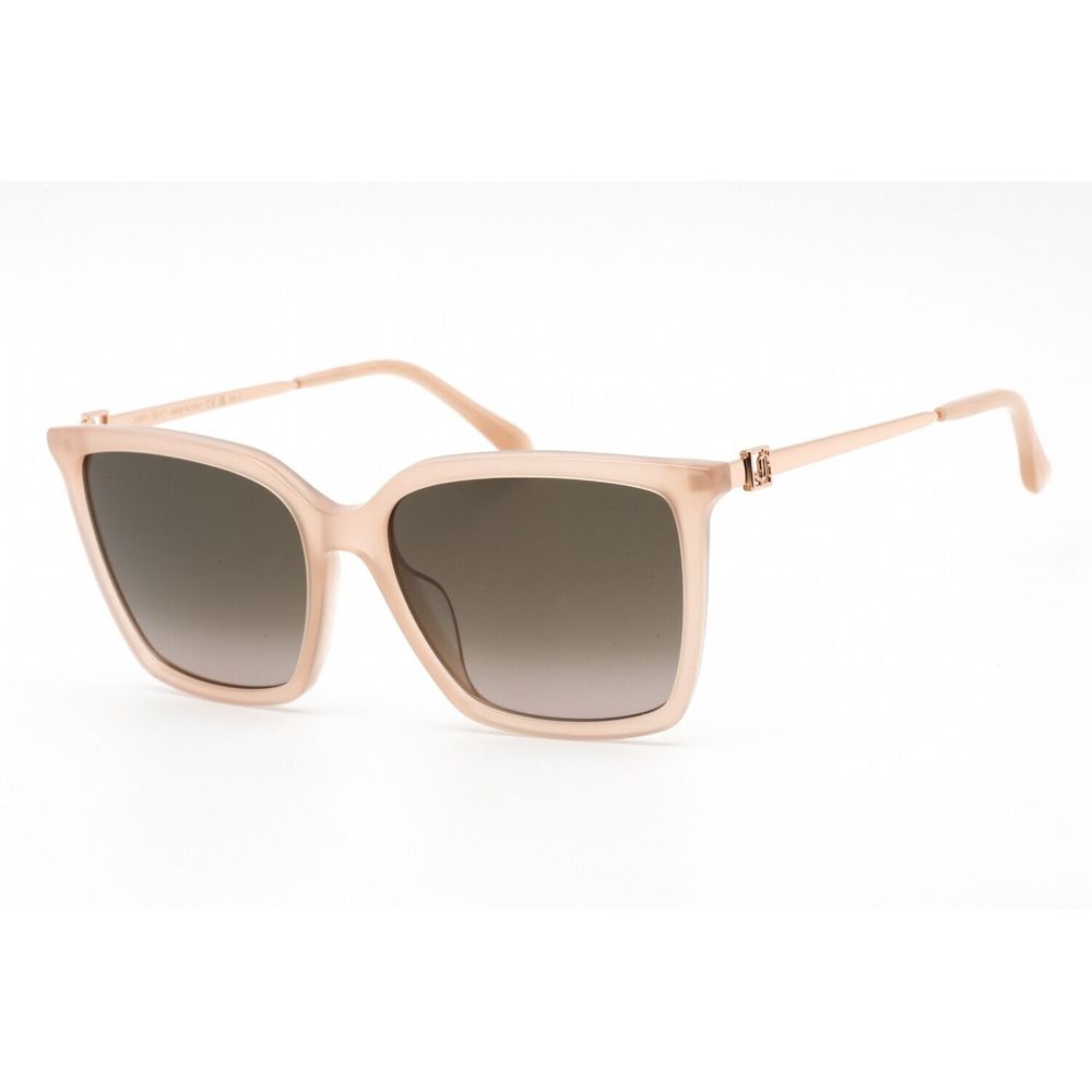 Lunettes de soleil Jimmy Choo en métal doré