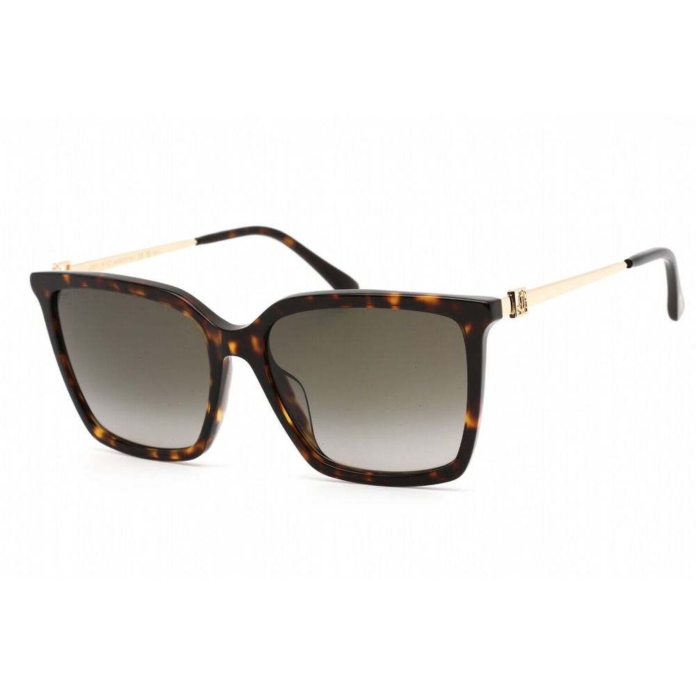 Lunettes de soleil Jimmy Choo en métal doré