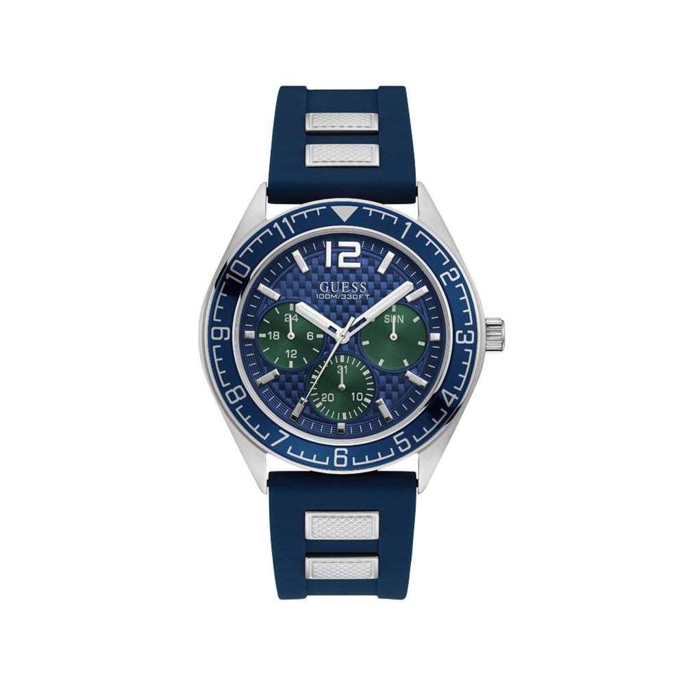 Montre synthétique Guess Blue