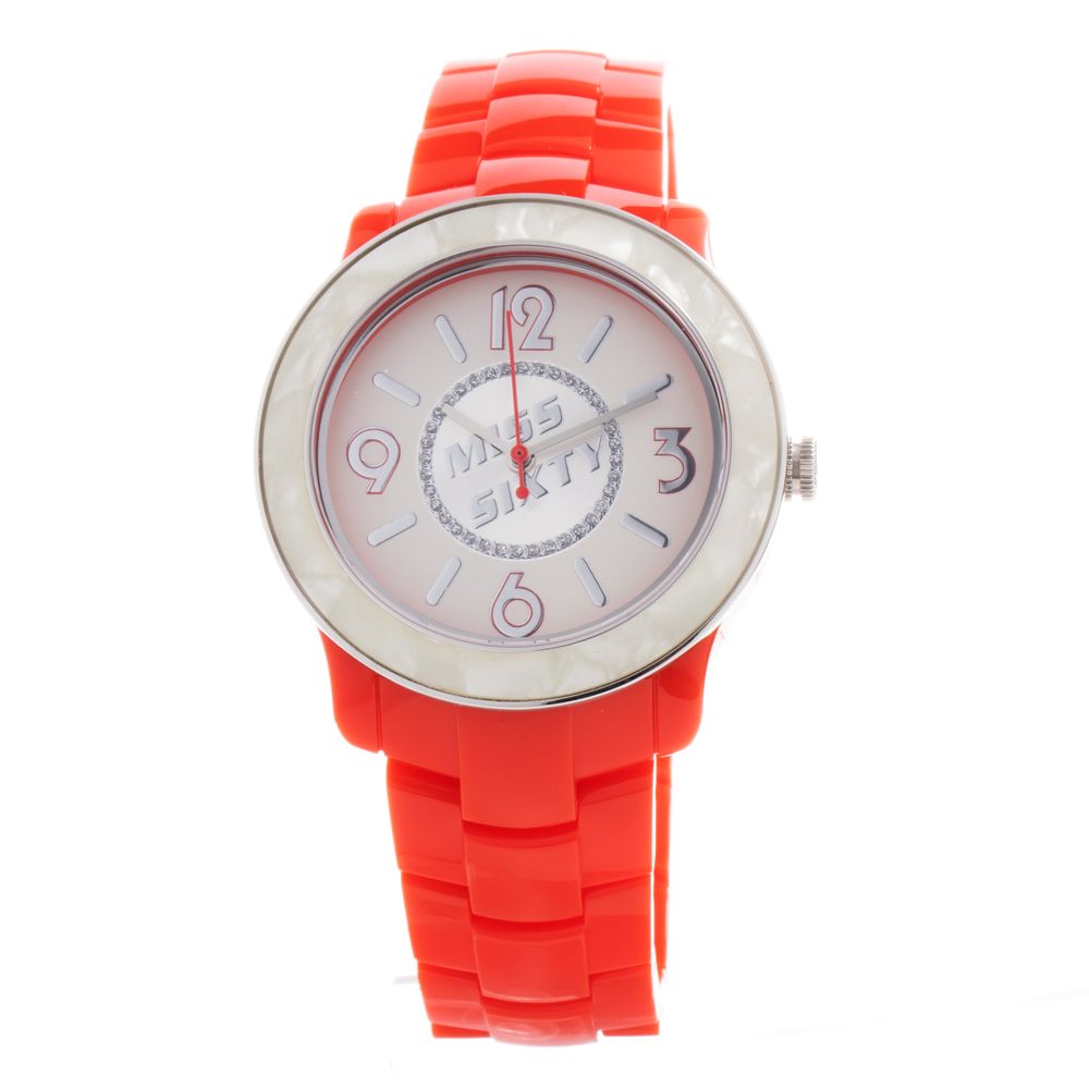 Montre Miss Sixty en polyéthylène rouge