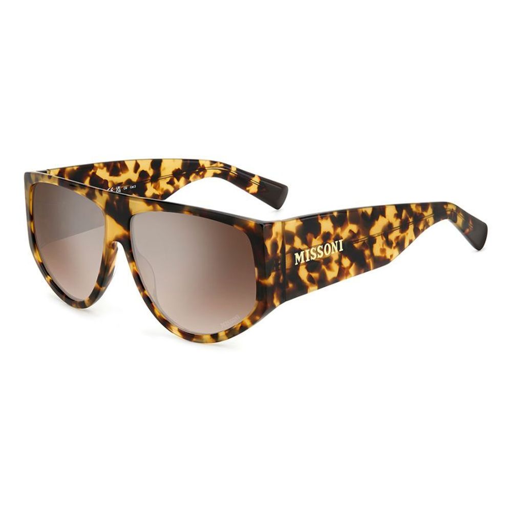 Lunettes de soleil Missoni en acétate multicolore