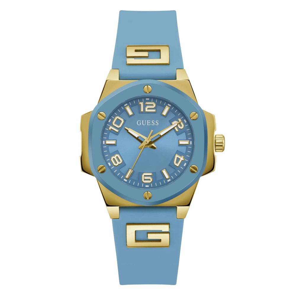 Montre synthétique Guess Blue