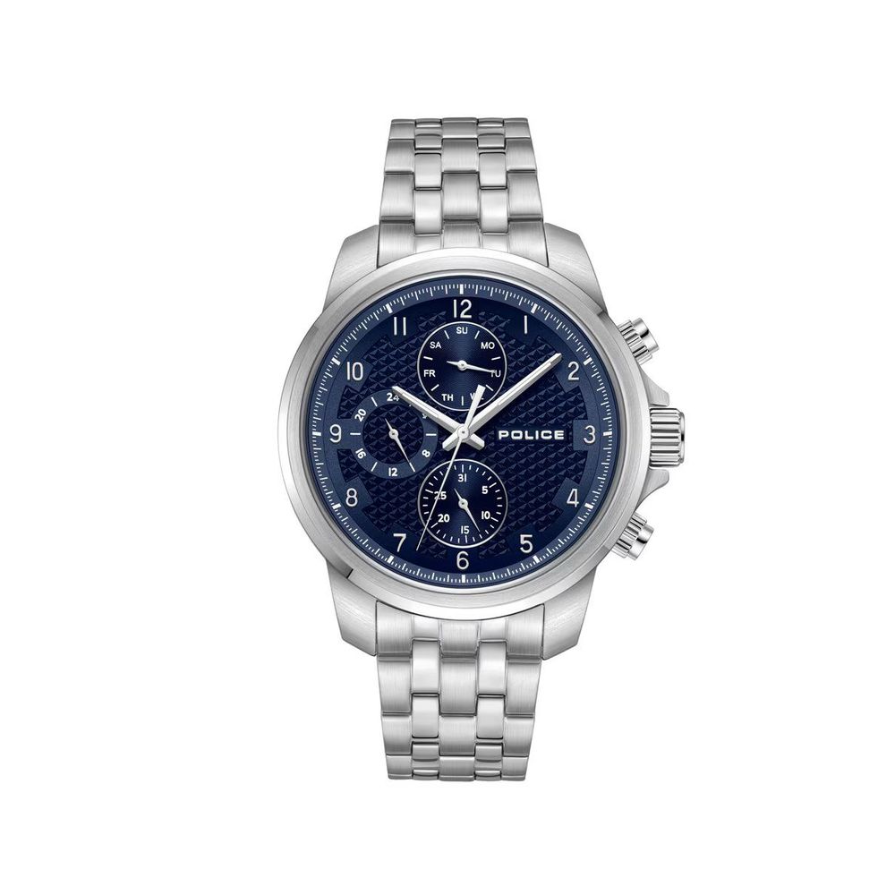 Montre Police en acier inoxydable gris