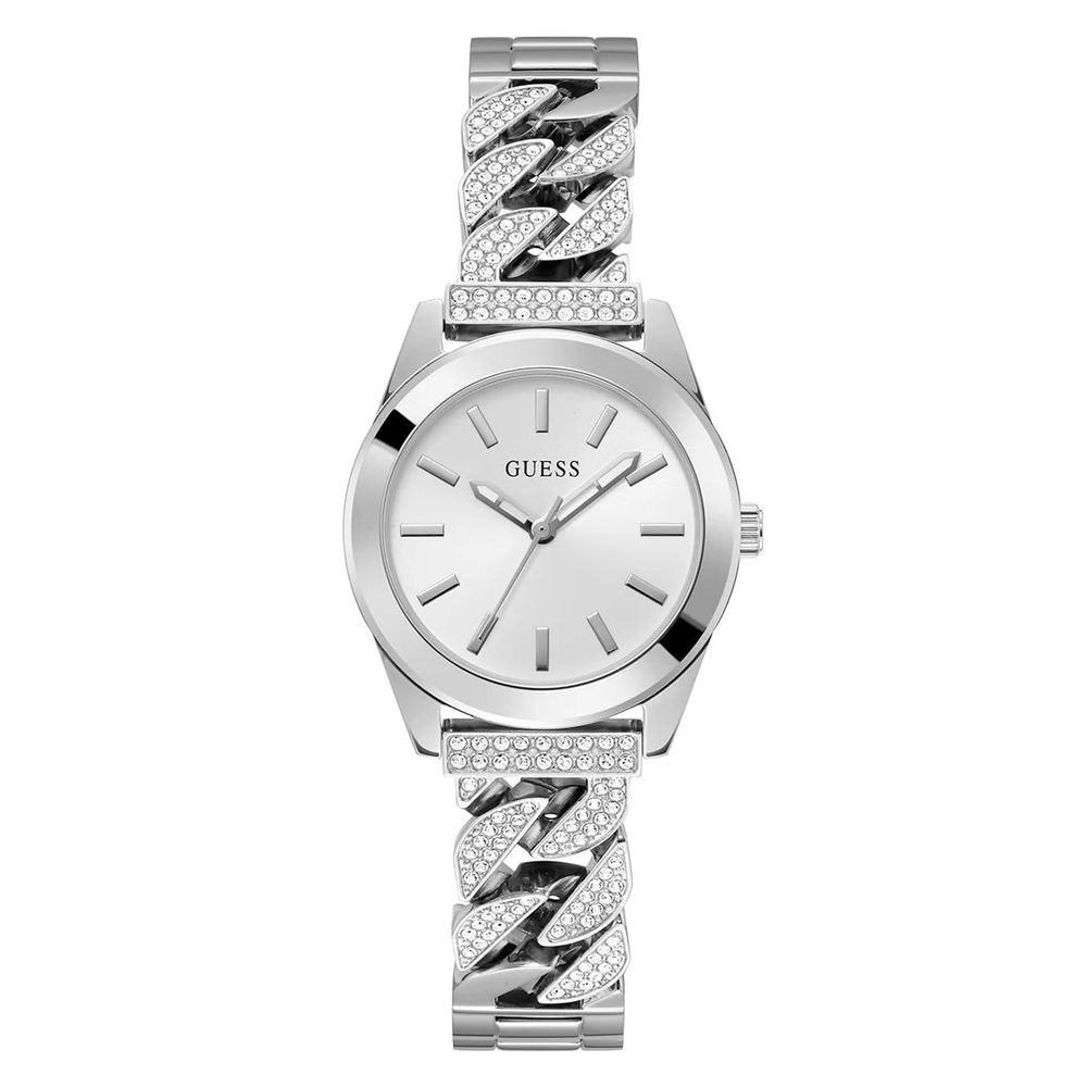 Montre Guess en acier inoxydable gris