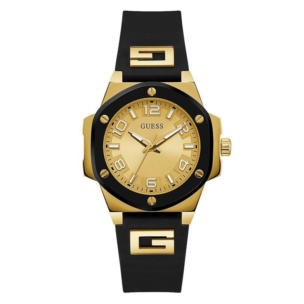Montre synthétique noire Guess