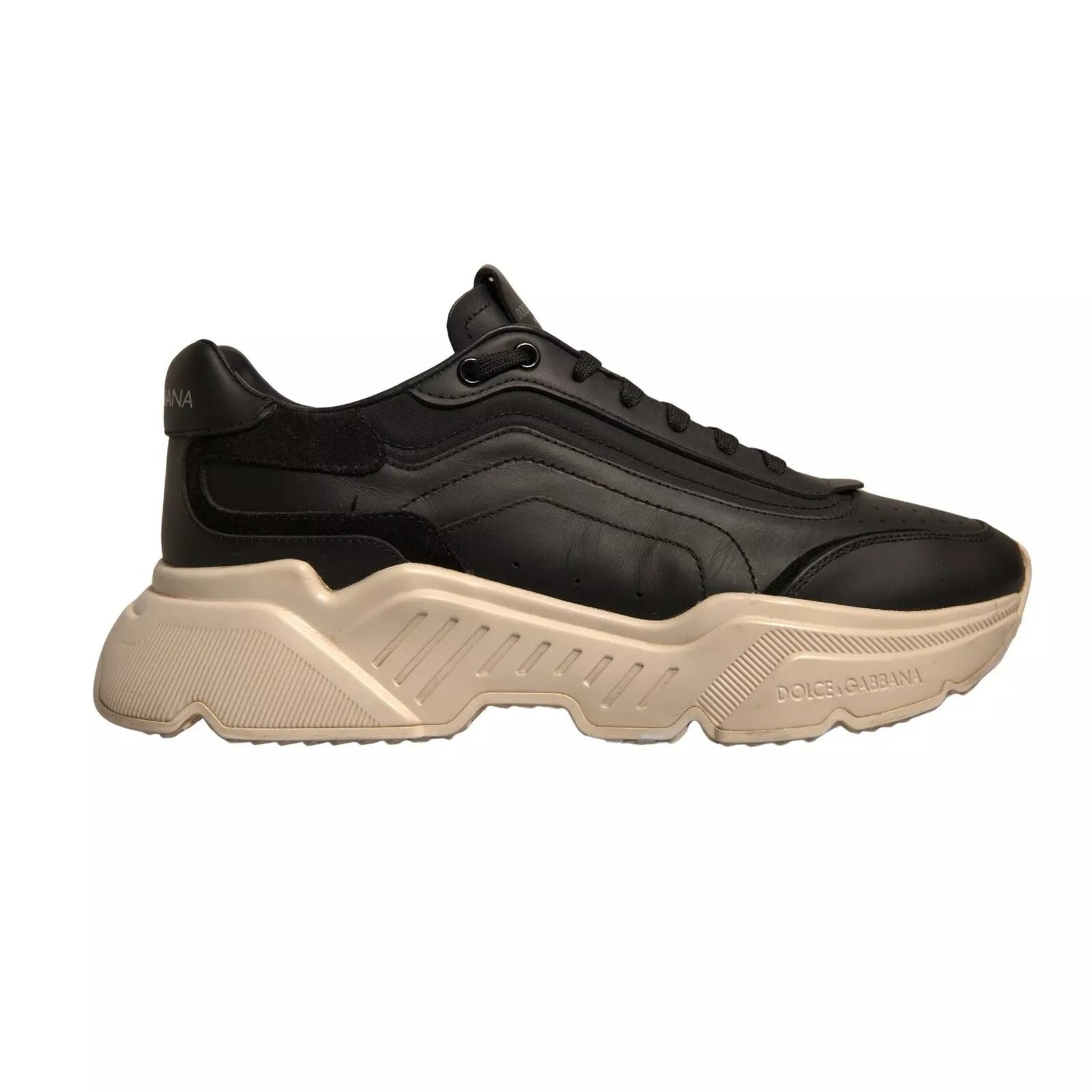 Baskets basses Dolce & Gabbana Daymaster noires et blanches