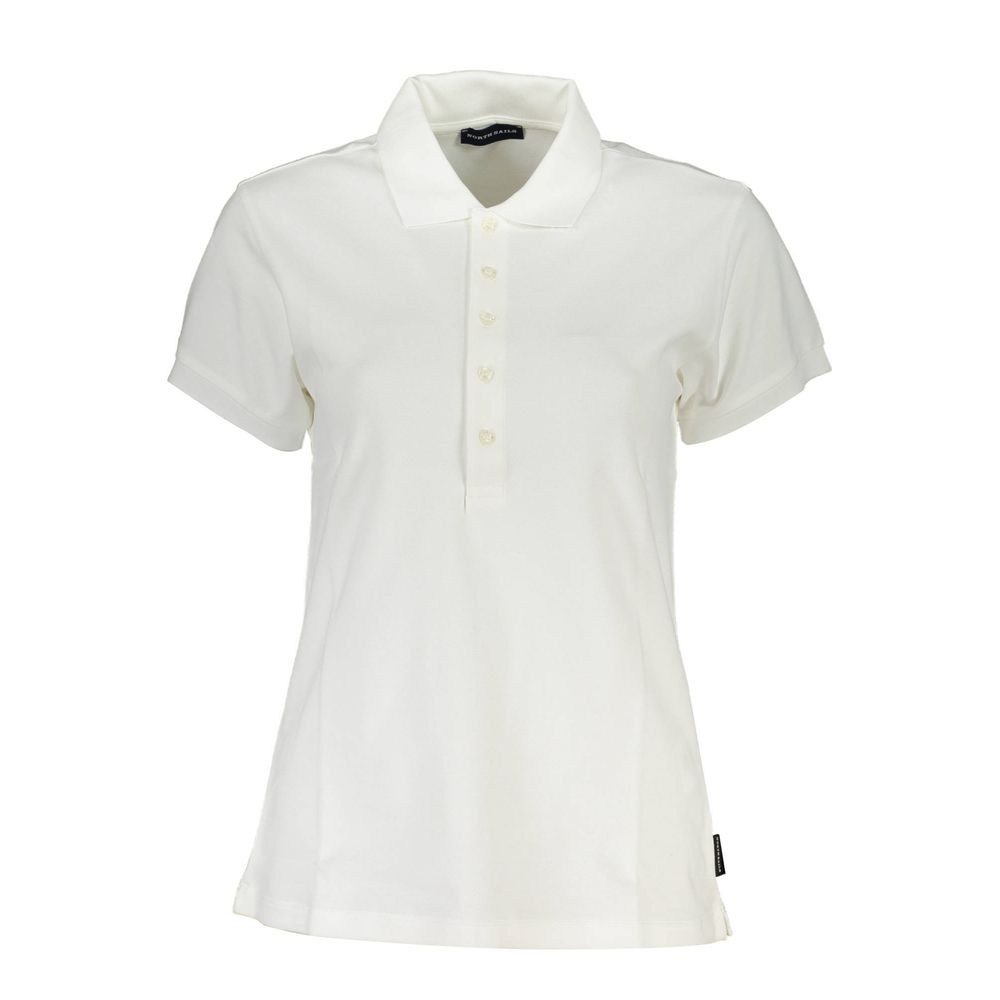 Polo femme en coton blanc North Sails