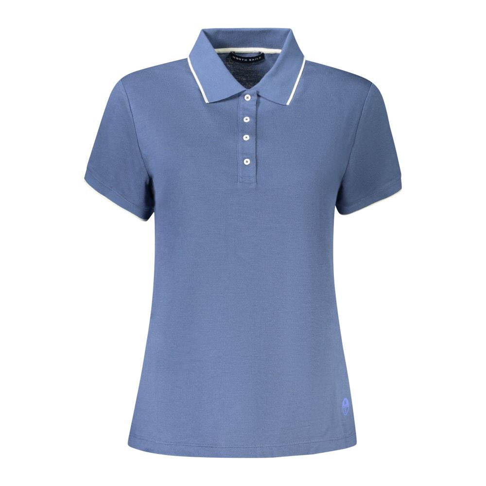 Polo femme en coton bleu North Sails