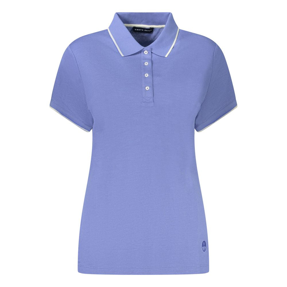 Polo femme en coton bleu North Sails