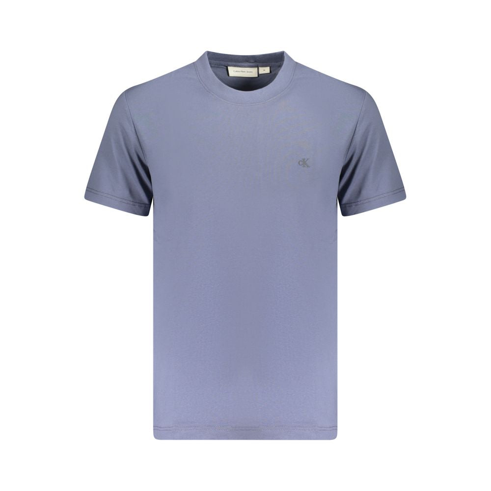 T-shirt homme en coton bleu Calvin Klein