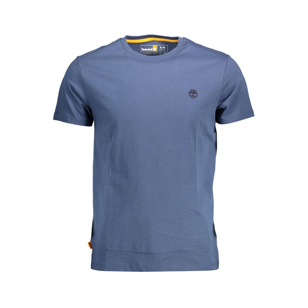 T-shirt Timberland bleu en coton biologique pour homme