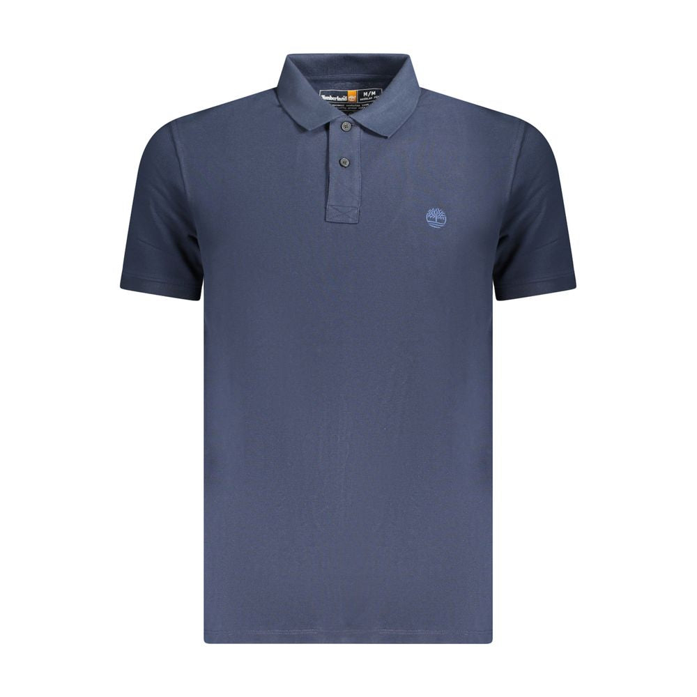 Polo Timberland bleu en coton pour homme