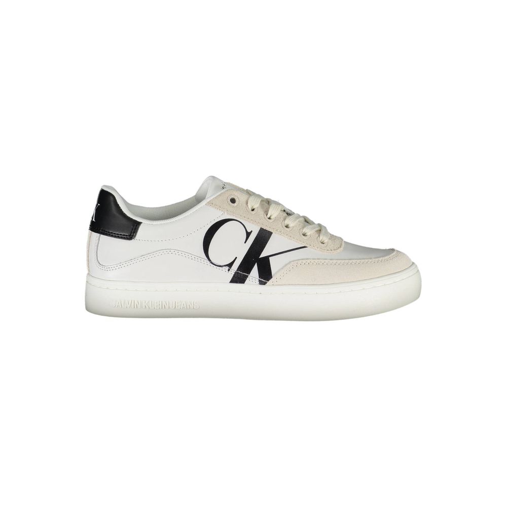 Baskets Calvin Klein en polyester blanc