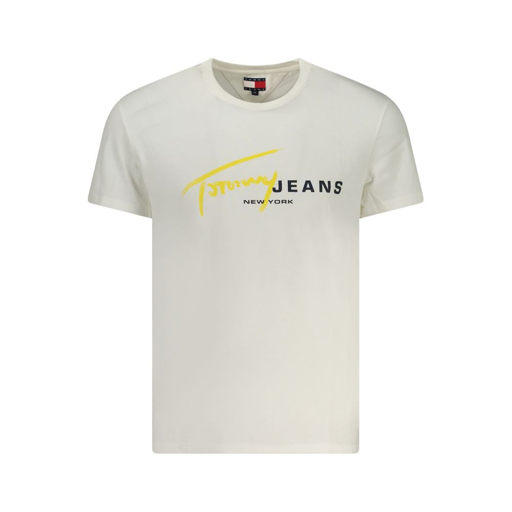 T-shirt homme en coton blanc Tommy Hilfiger