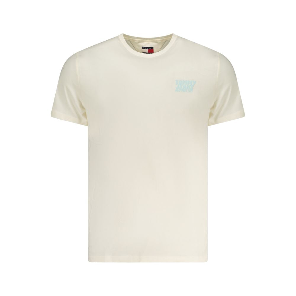 T-shirt homme en coton beige Tommy Hilfiger