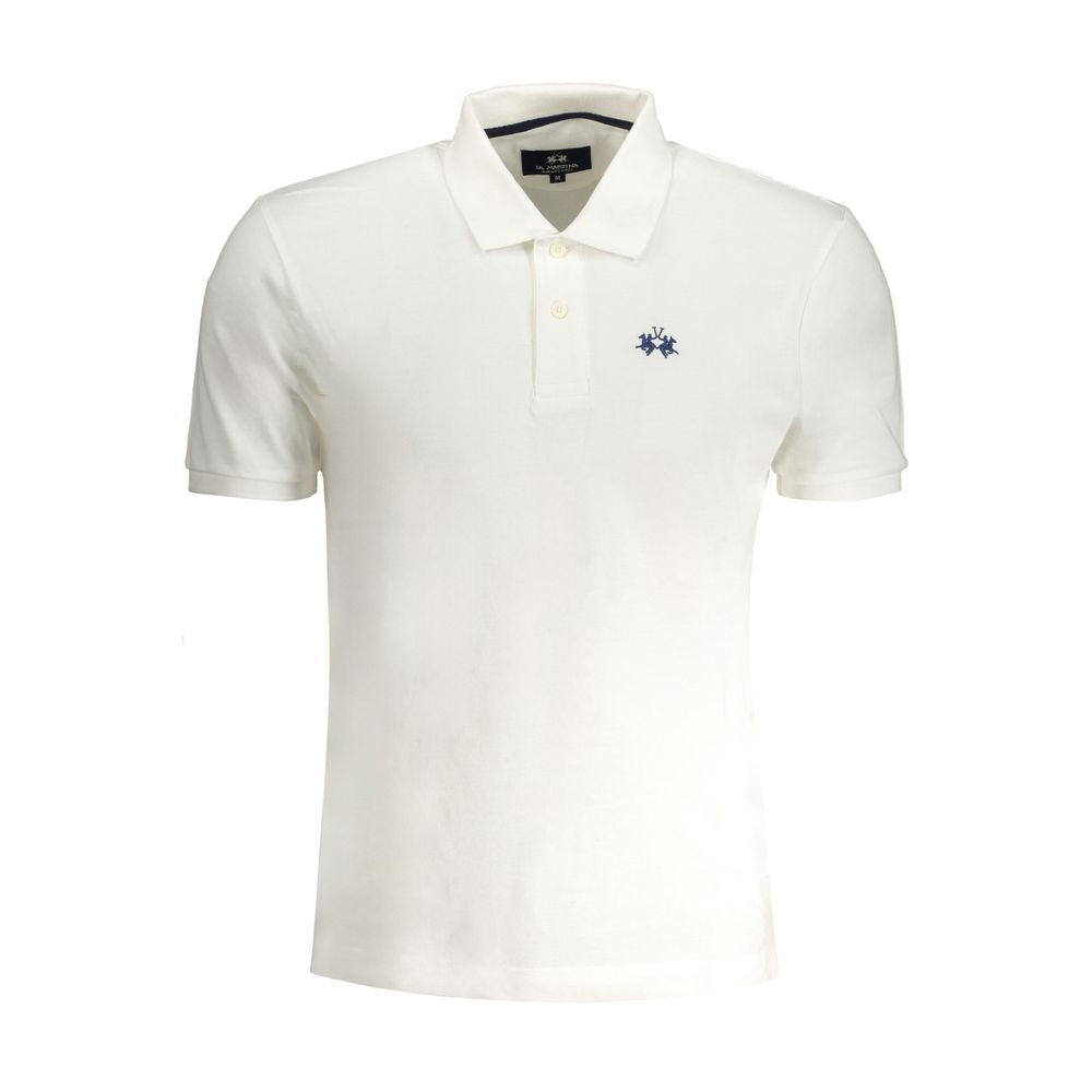 Polo en coton blanc La Martina