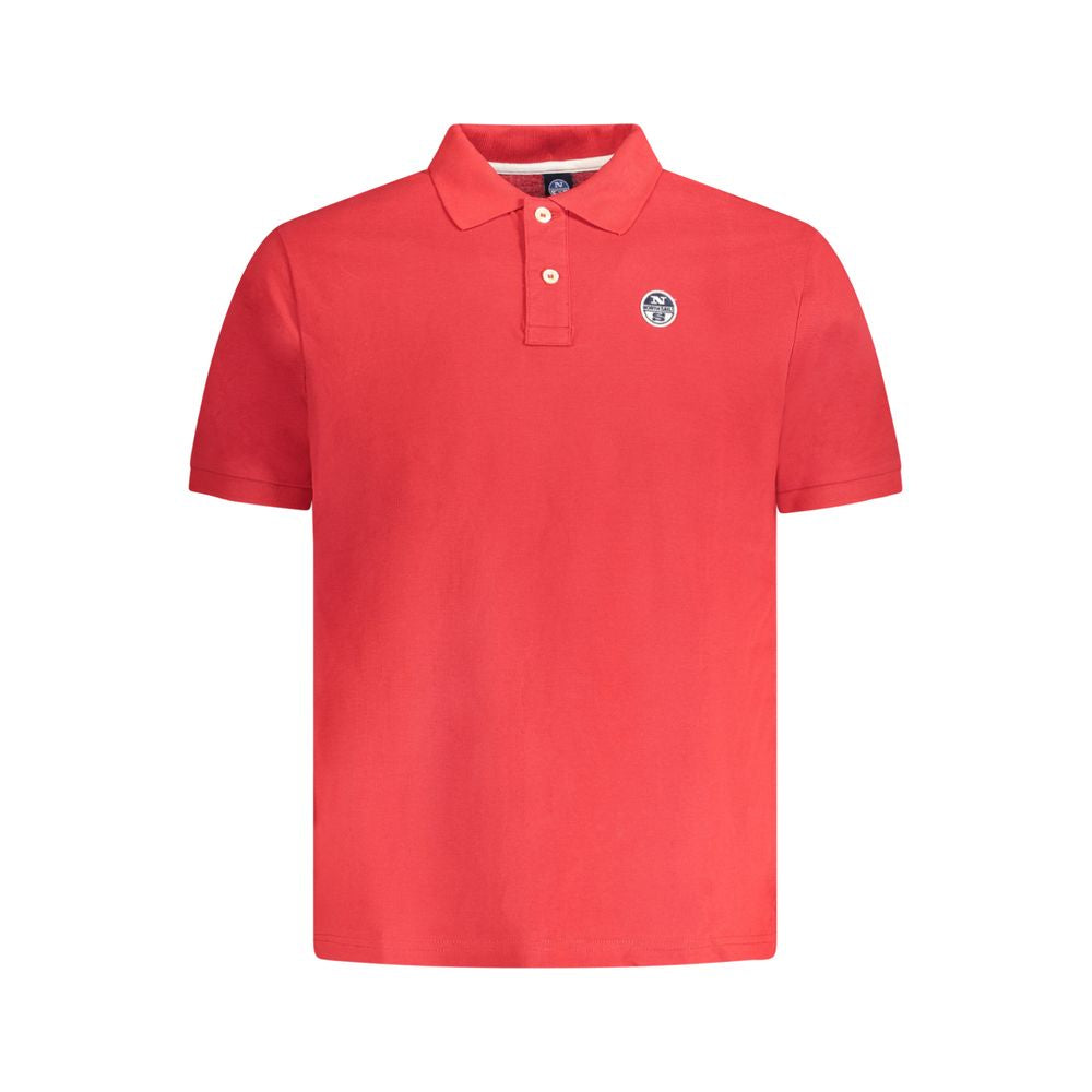 Polo North Sails en coton rouge pour homme