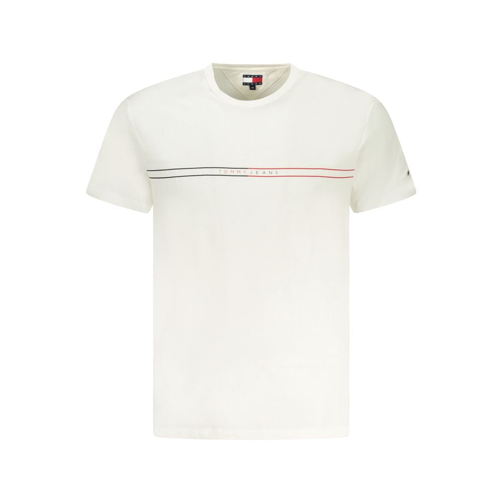 T-shirt homme en coton blanc Tommy Hilfiger