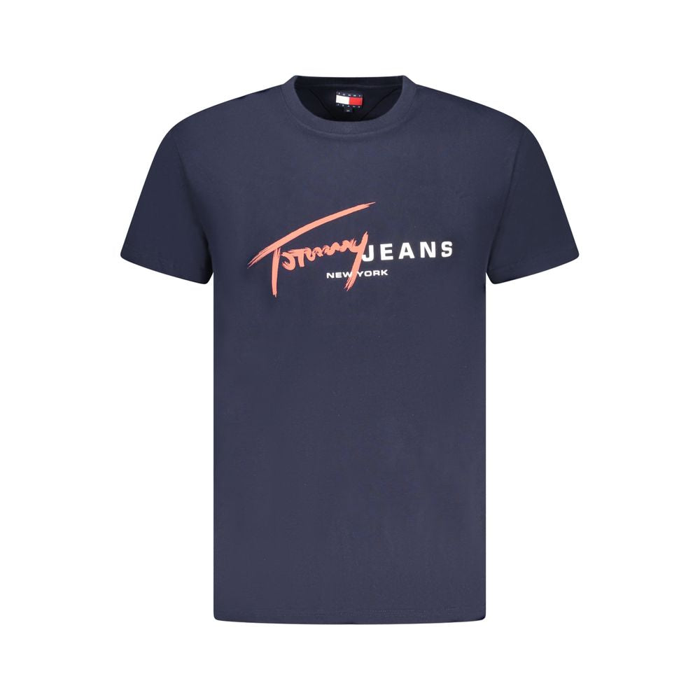 T-shirt homme en coton bleu Tommy Hilfiger
