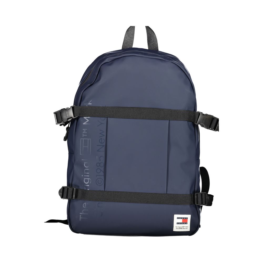 Sac à dos en polyéthylène bleu Tommy Hilfiger