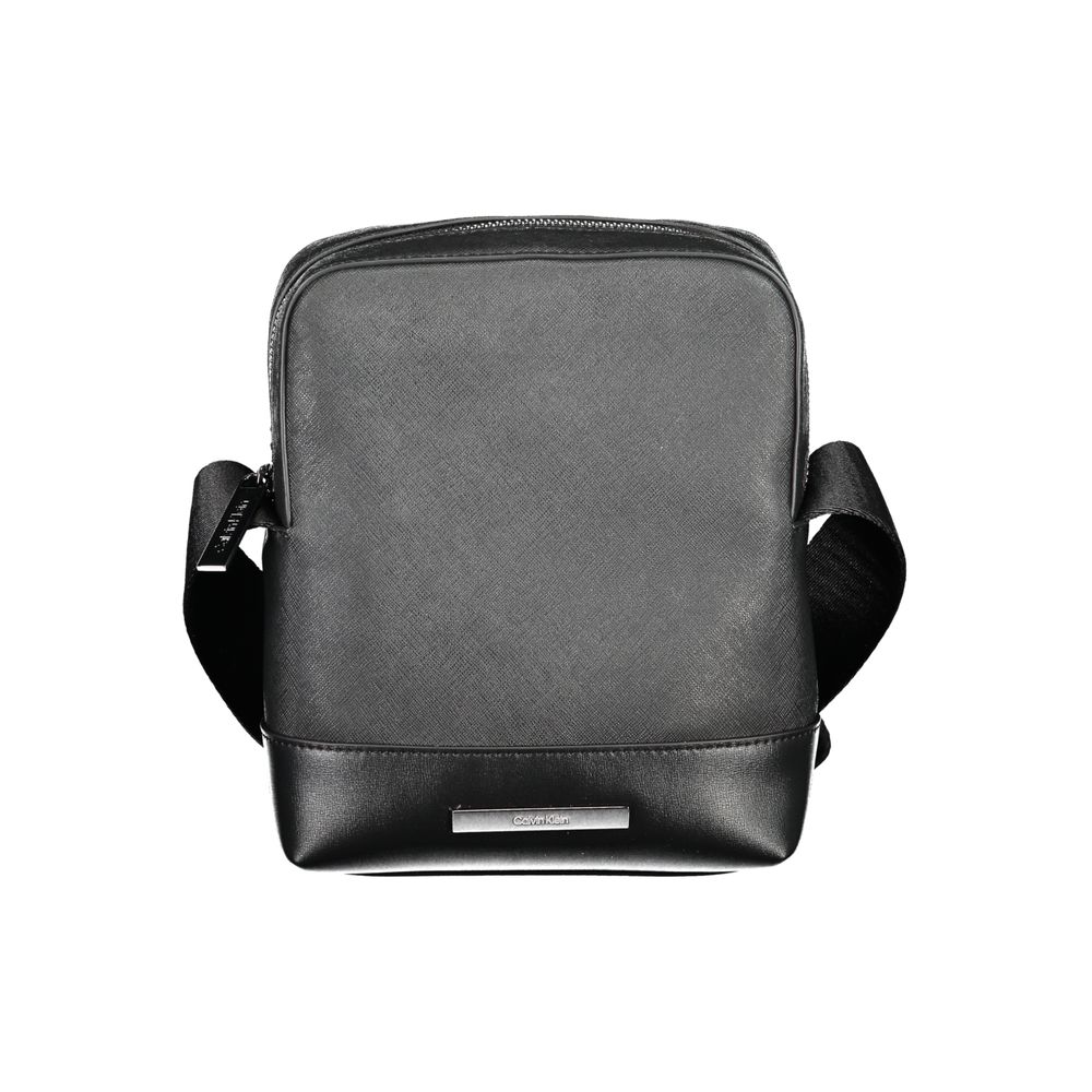 Sac à bandoulière en polyester noir Calvin Klein
