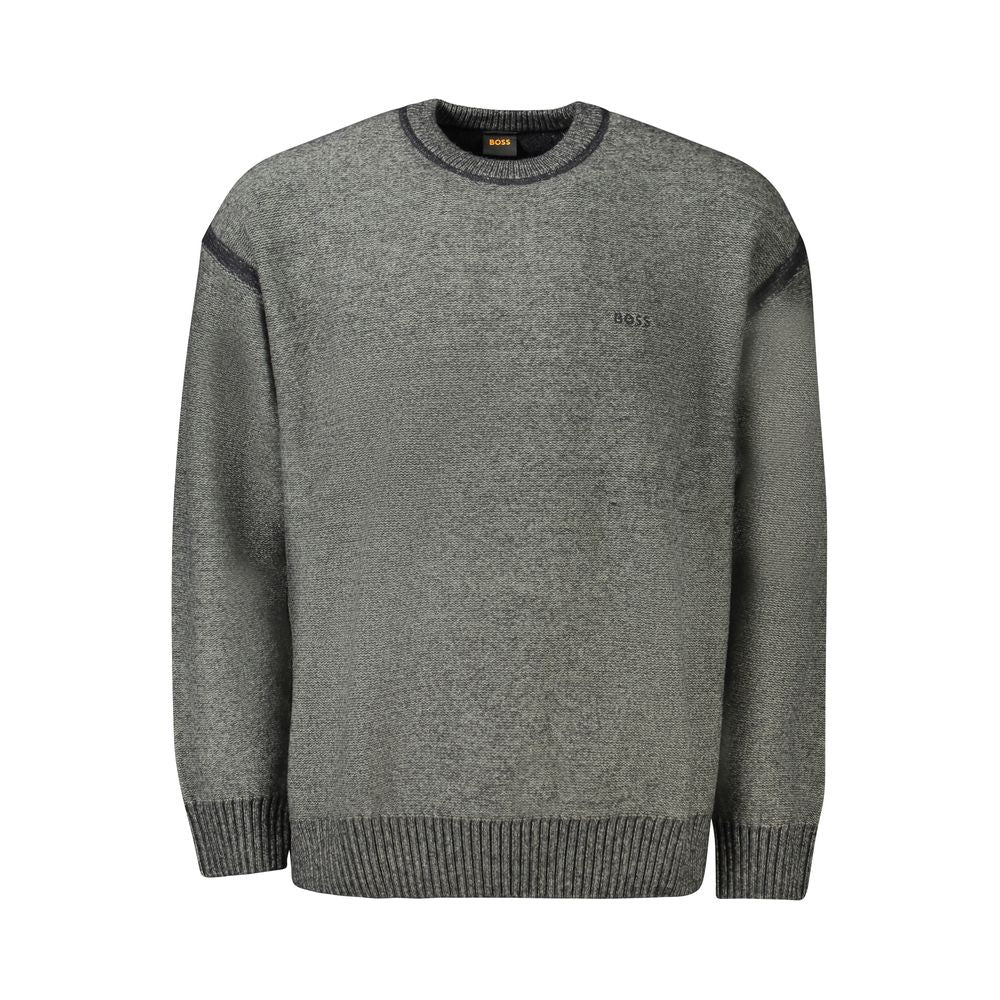Pull en laine gris Hugo Boss
