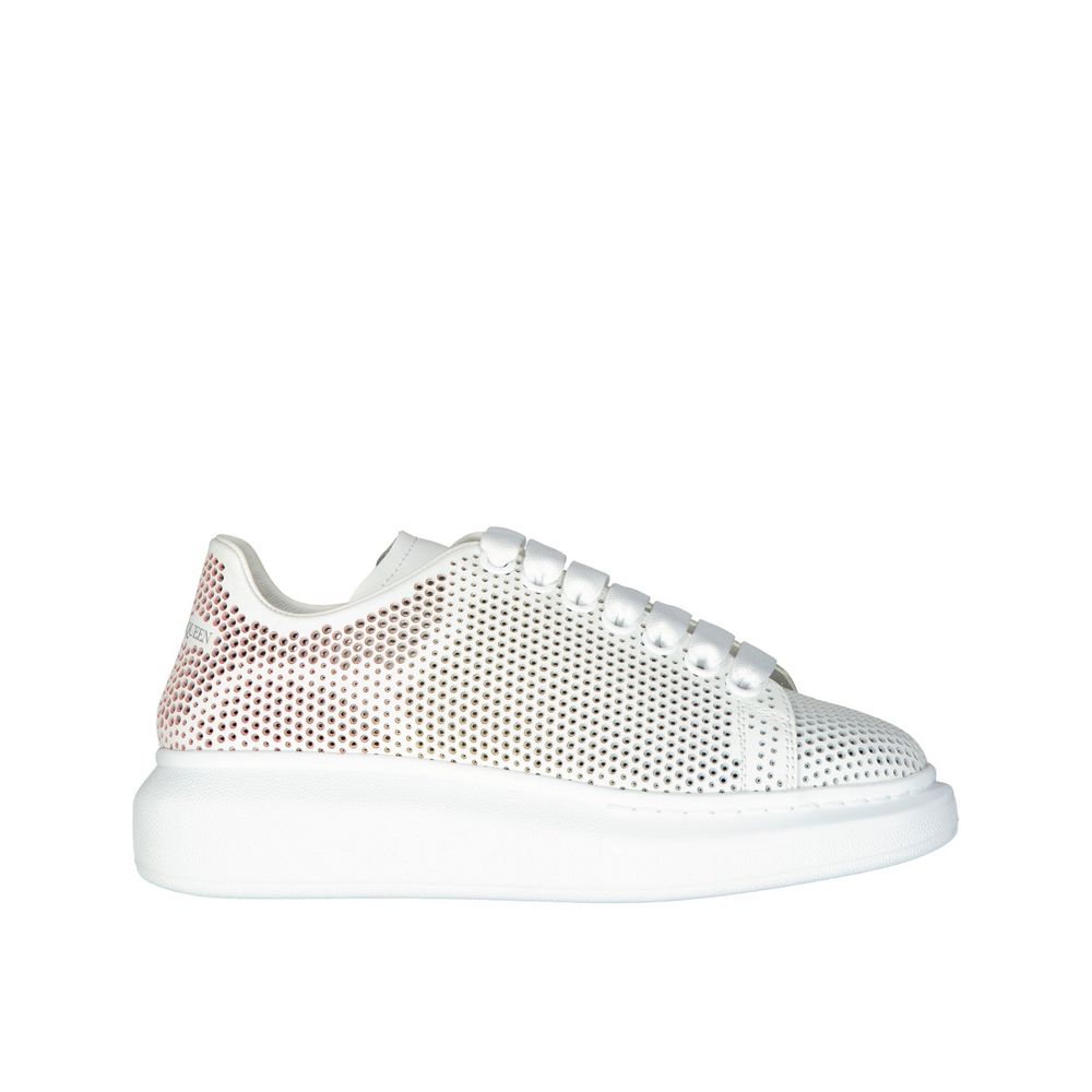 Baskets oversize à pois découpées Alexander McQueen