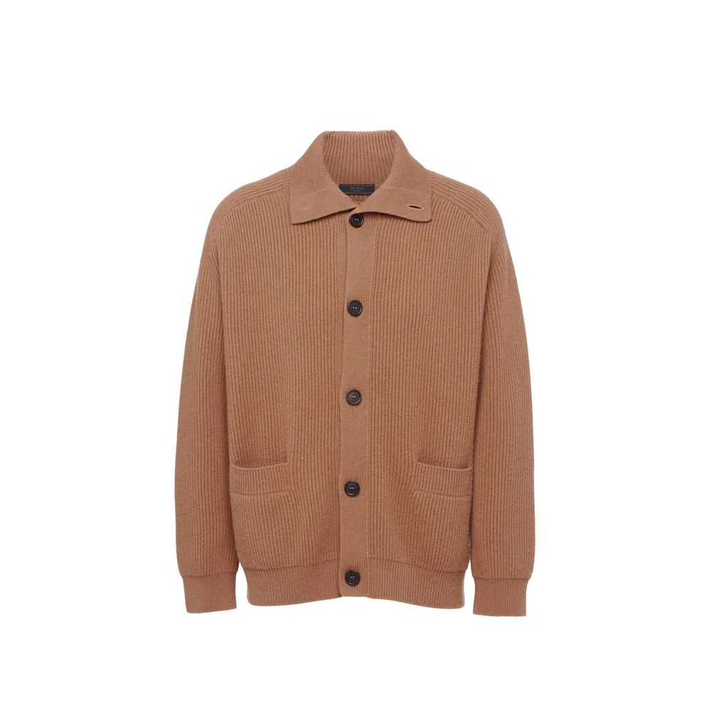 Cardigan Prada en cachemire côtelé