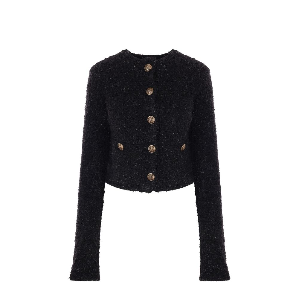 Balenciaga Cardigan court en bouclé