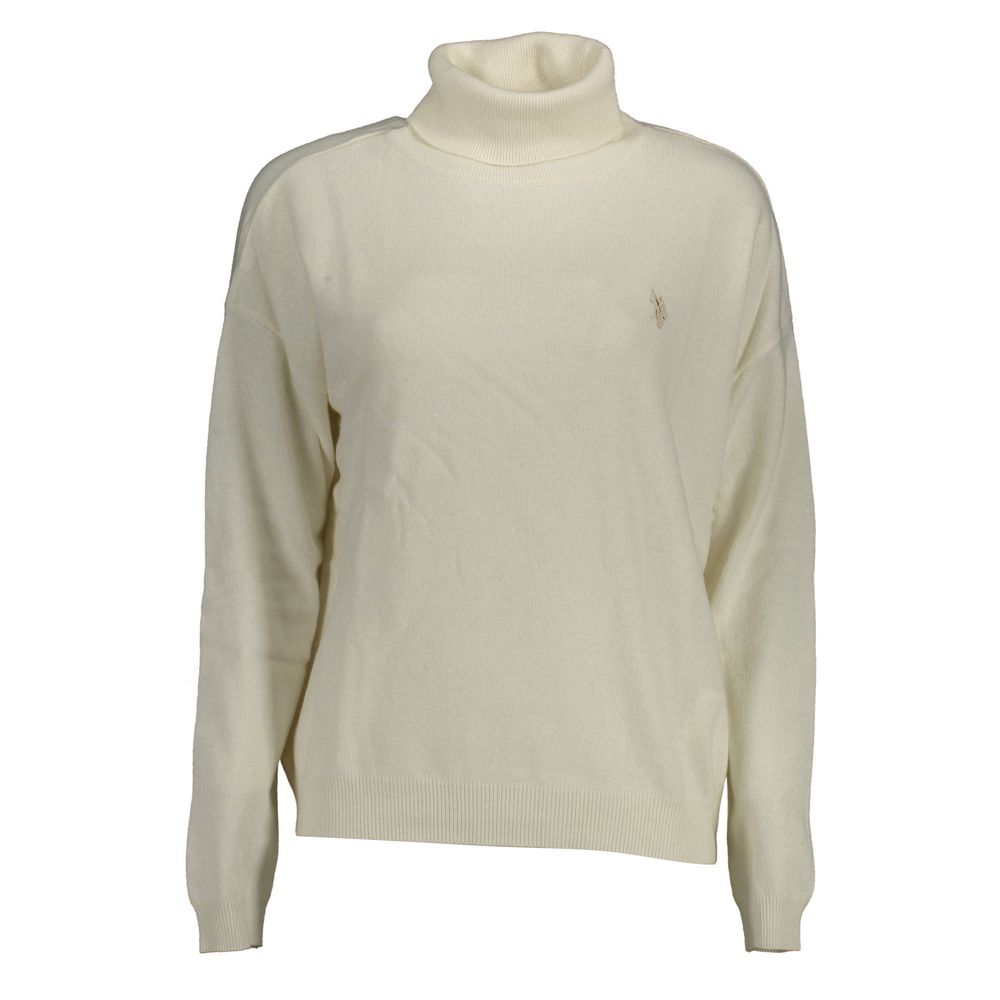 Pull en laine blanc US POLO ASSN.