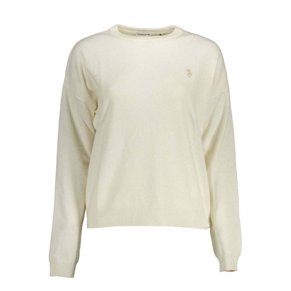 Pull en laine blanc US POLO ASSN.