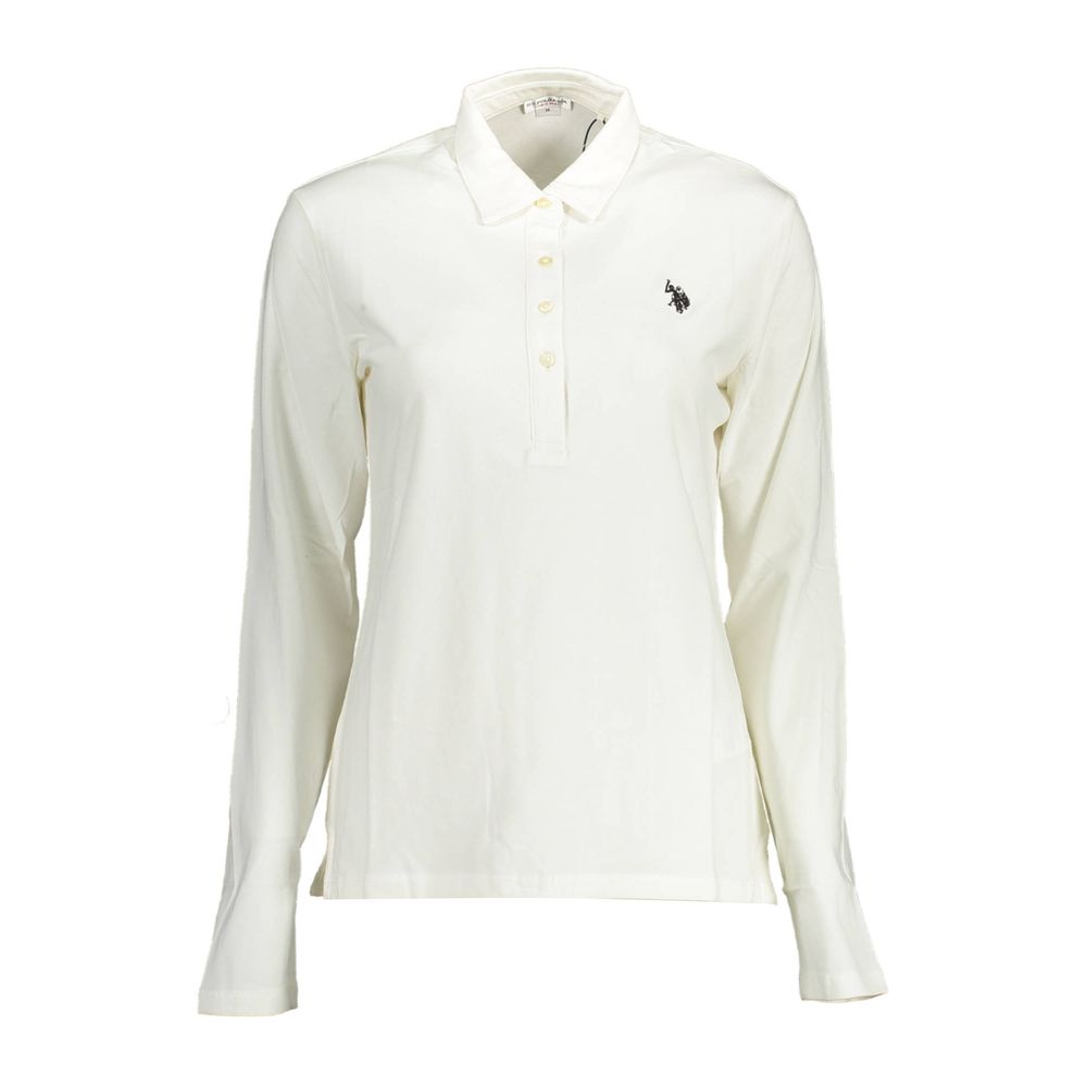 Polo blanc en coton US POLO ASSN.