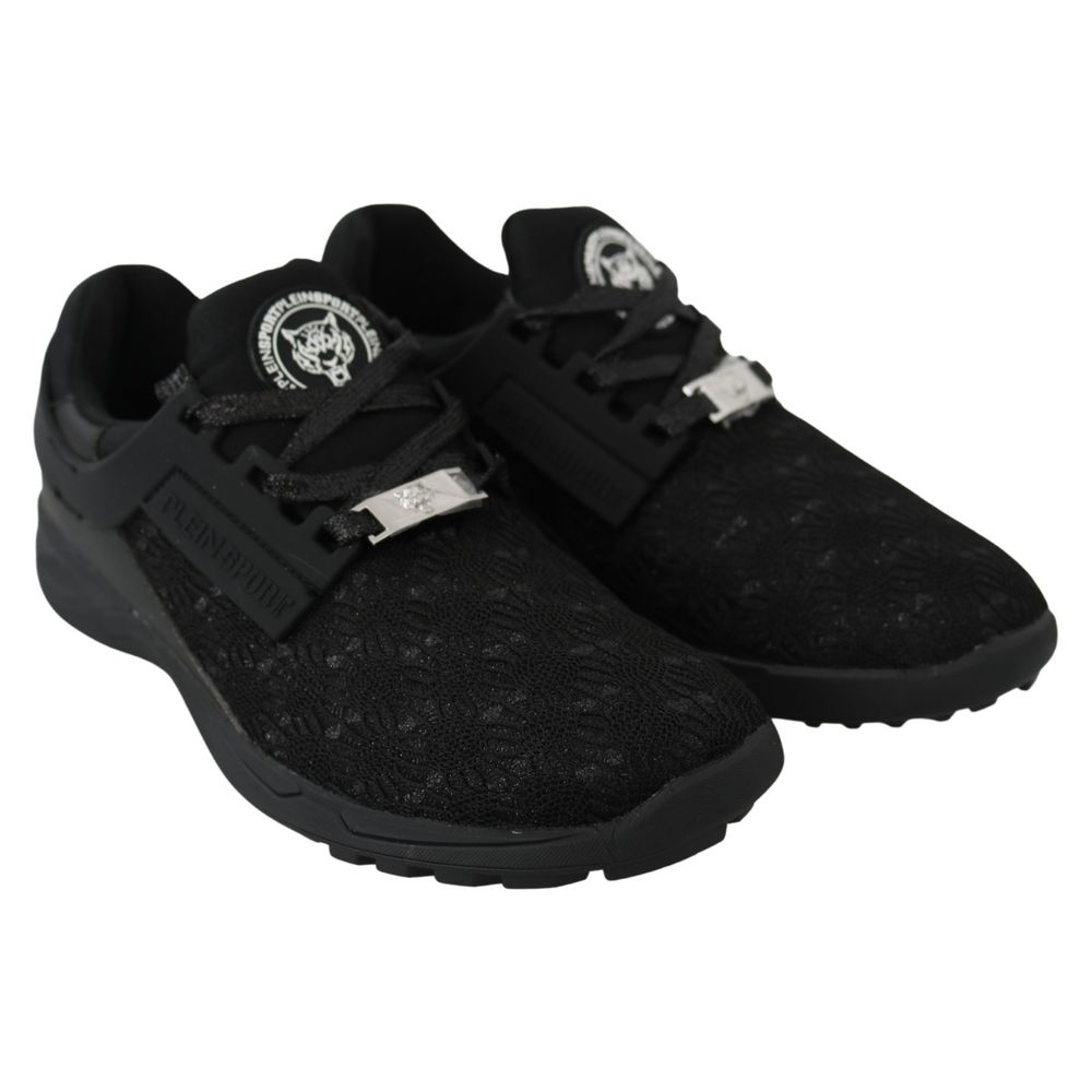 Baskets Plein Sport en polyester noir