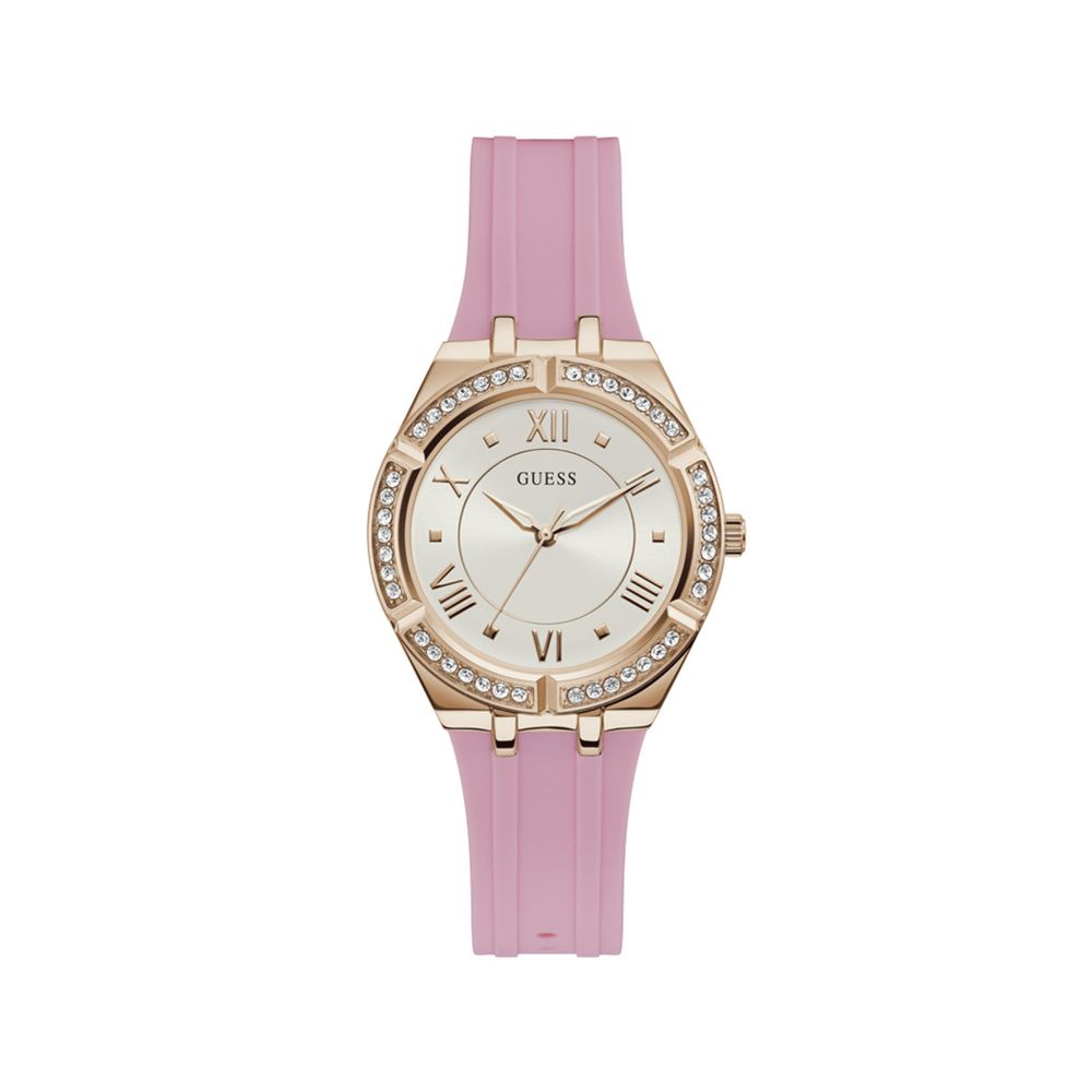 Montre Guess en caoutchouc multicolore