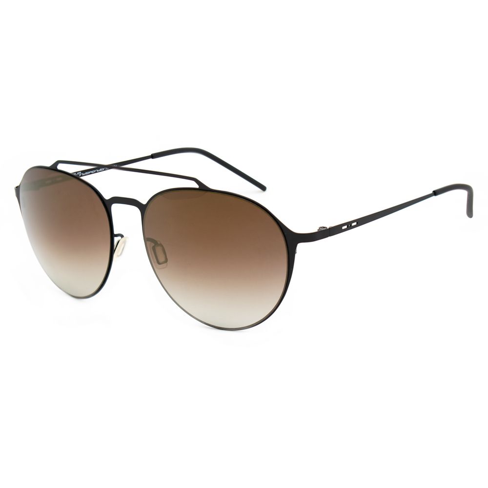 Lunettes de soleil en métal noir Italia Independent