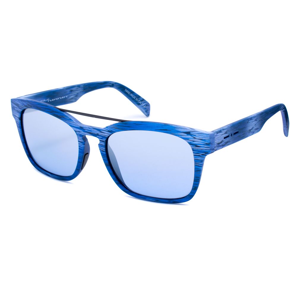 Lunettes de soleil Italia Independent en acétate bleu
