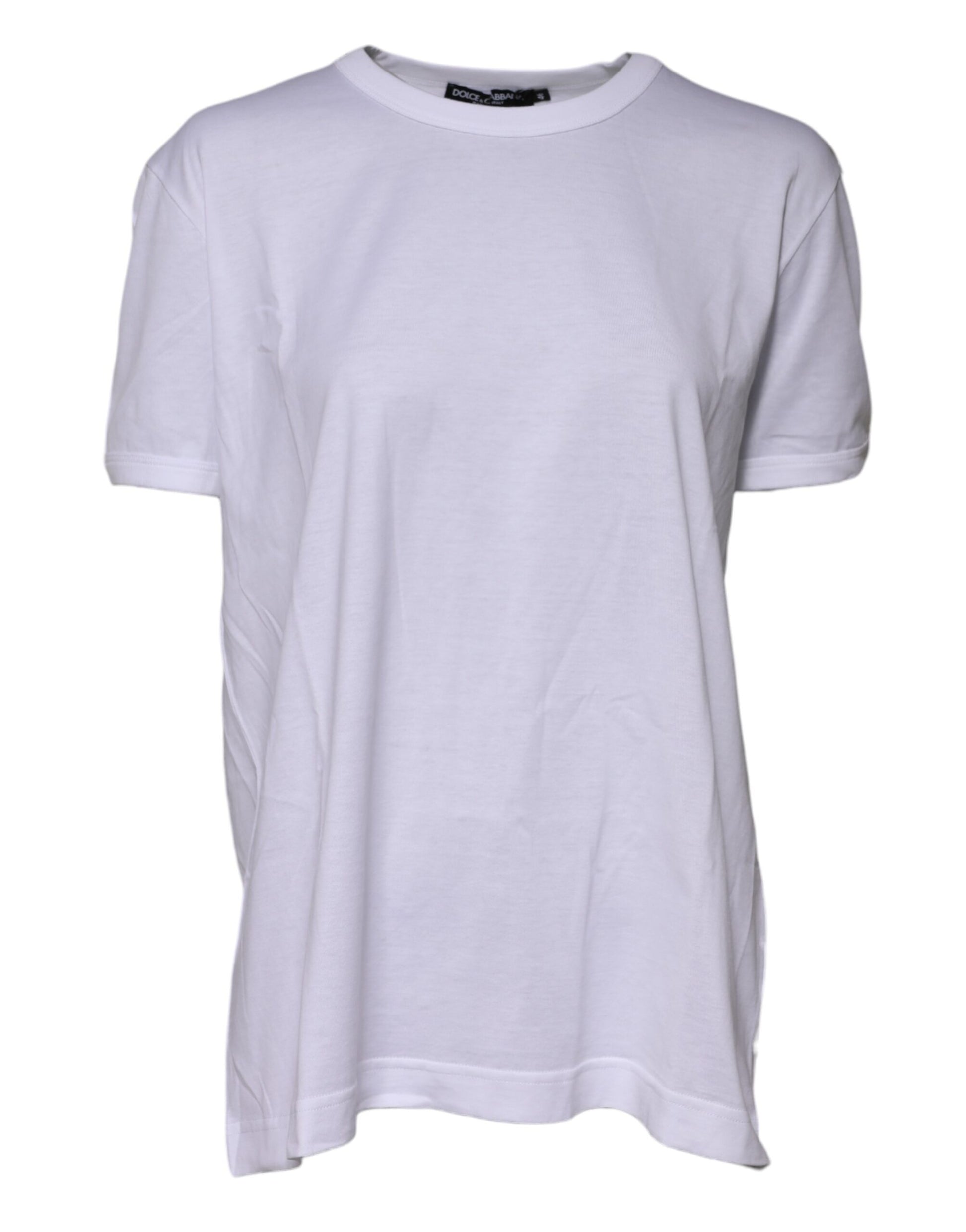 T-shirt ras du cou Dolce & Gabbana en coton blanc Goodluck 2022
