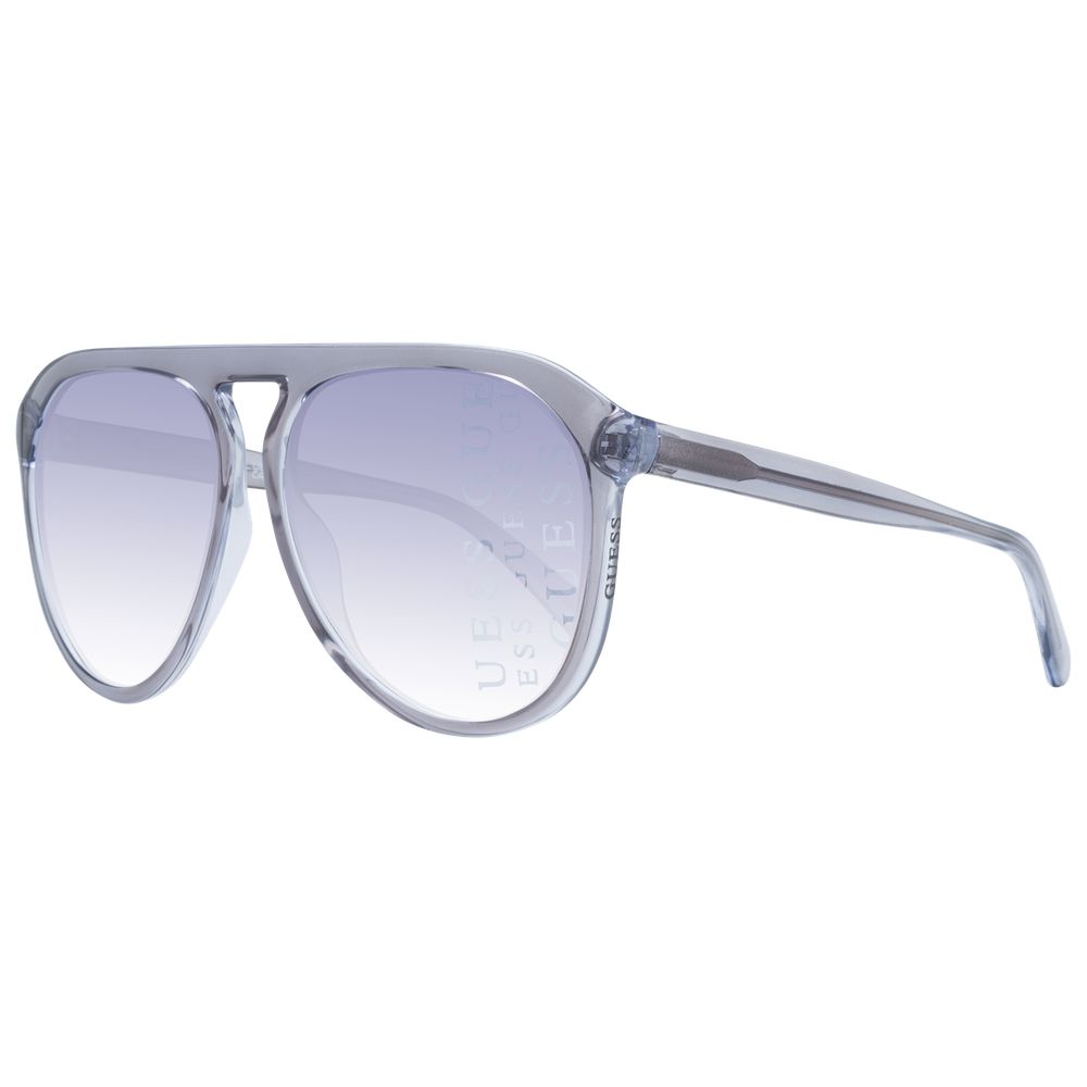 Lunettes de soleil Guess grises pour homme