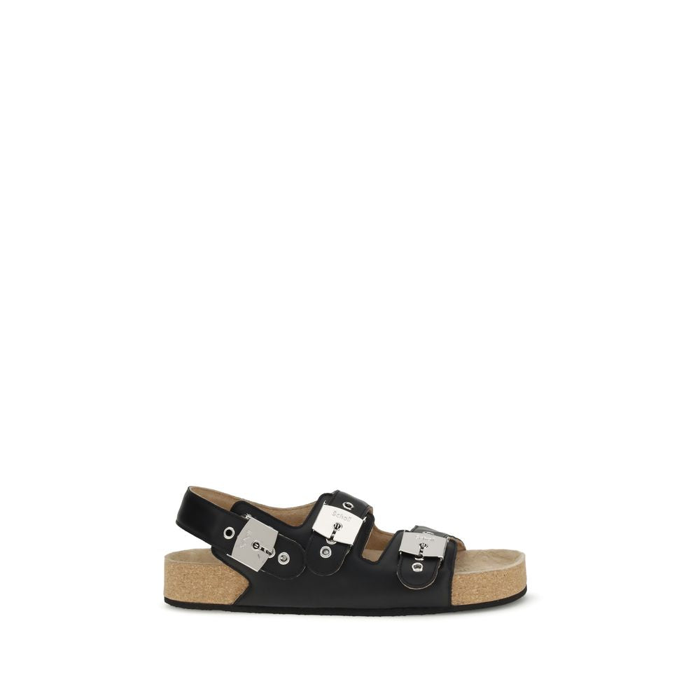 Sandales plates Balenciaga Scholl