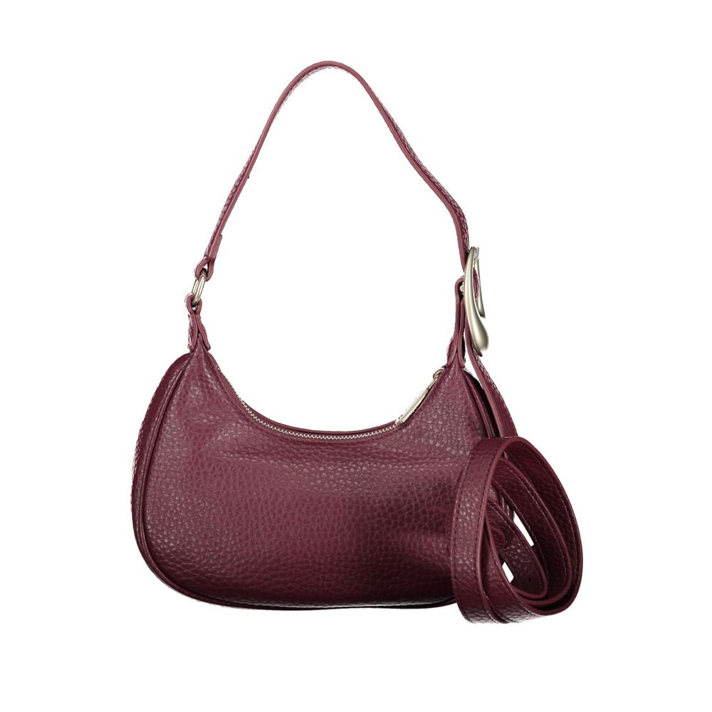 Mario Valentino Red Polyurethane Women Shoulder Bag