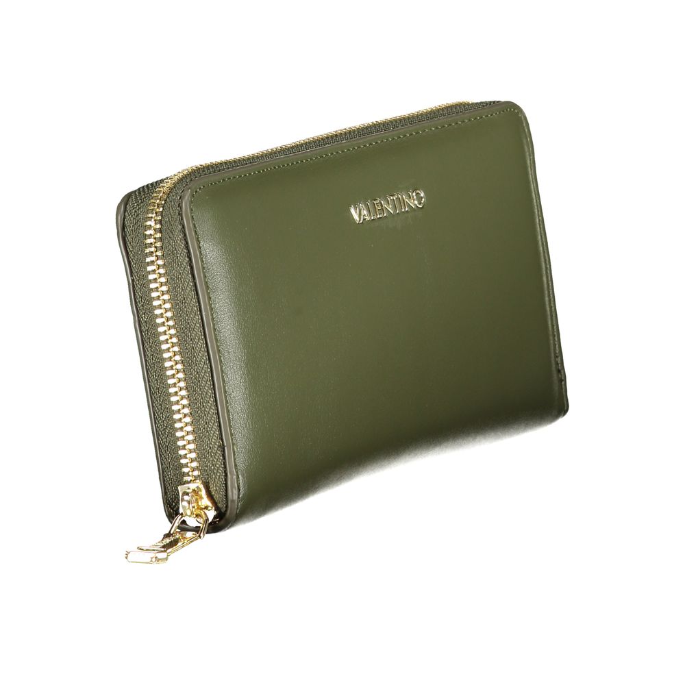 Mario Valentino Verde Polyurethane Women Wallet