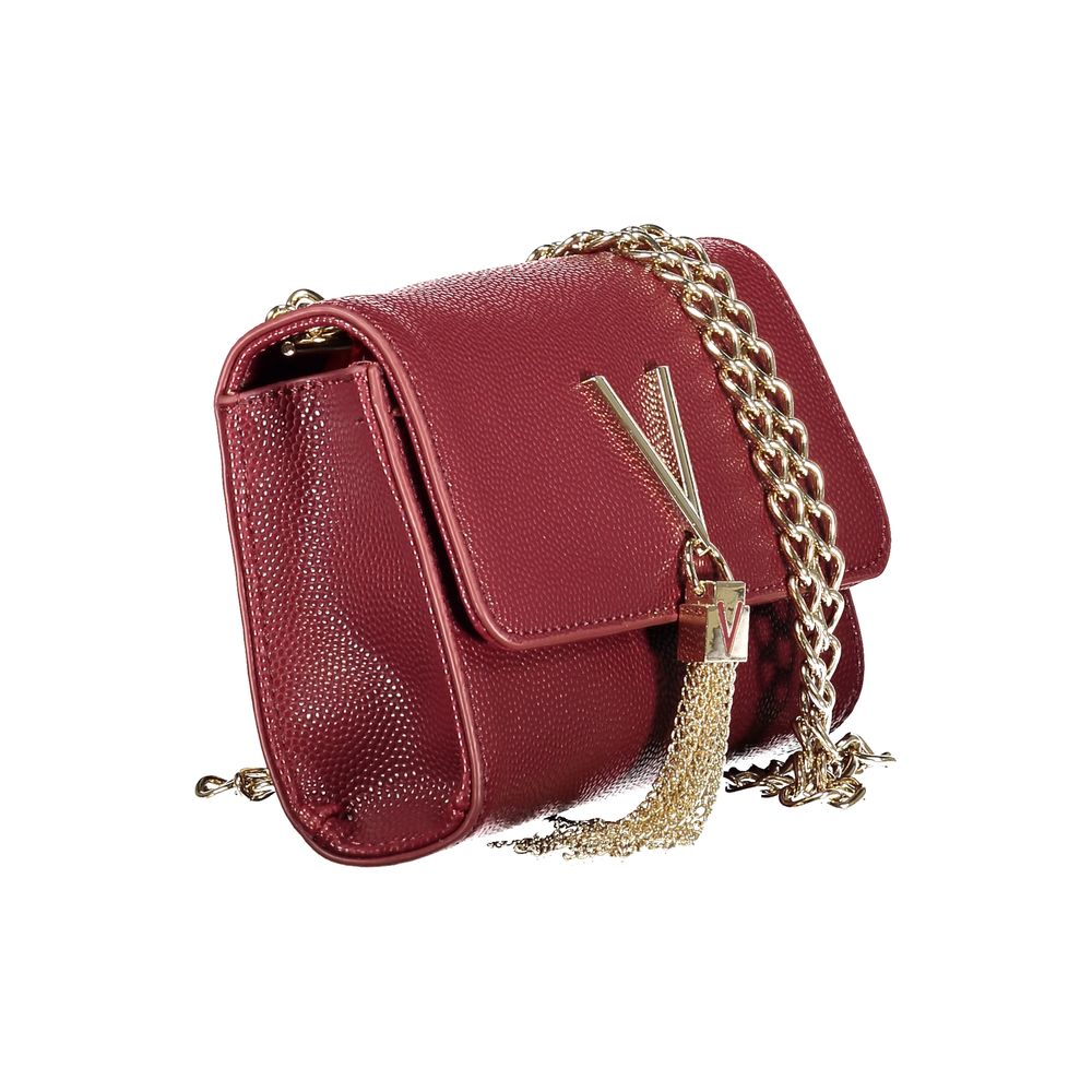 Mario Valentino Red Polyurethane Women Handbag