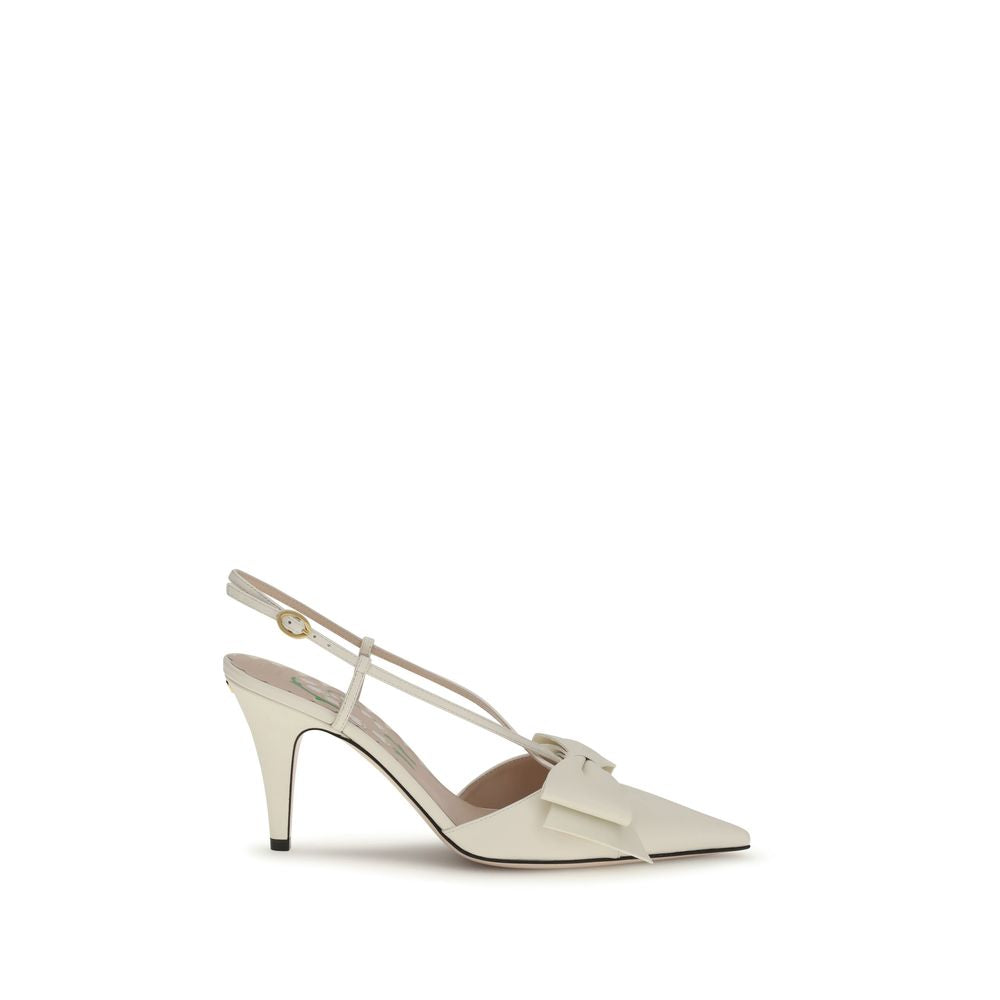 Valentino Garavani Beige Lamb Ovis Aries Aries High Heel Pumps