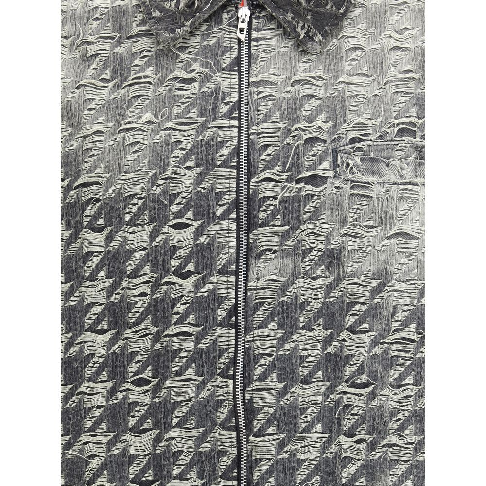 Diesel Multicolor Cotton Denim Jacket